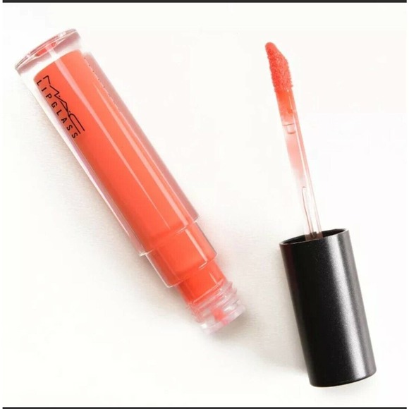MAC DazzleGlass Lip Gloss Like Venus Dk Orange .06oz/1.92g New - Picture 4 of 5